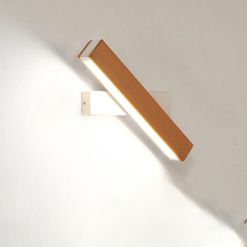 Lampe Murale LED en Bois DeskHarmony – Éclairage de Bureau Moderne & Ajustable