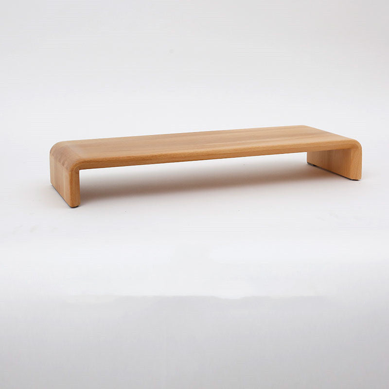 Rehausseur d’Écran en Bois Massif – Design Épuré & Artisanat Traditionnel