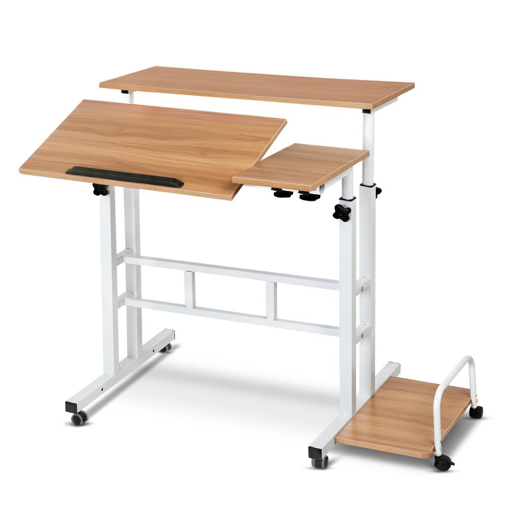 Bureau Mobile Réglable en Hauteur & Pliable – Design Moderne et Fonctionnel | DeskHarmony
