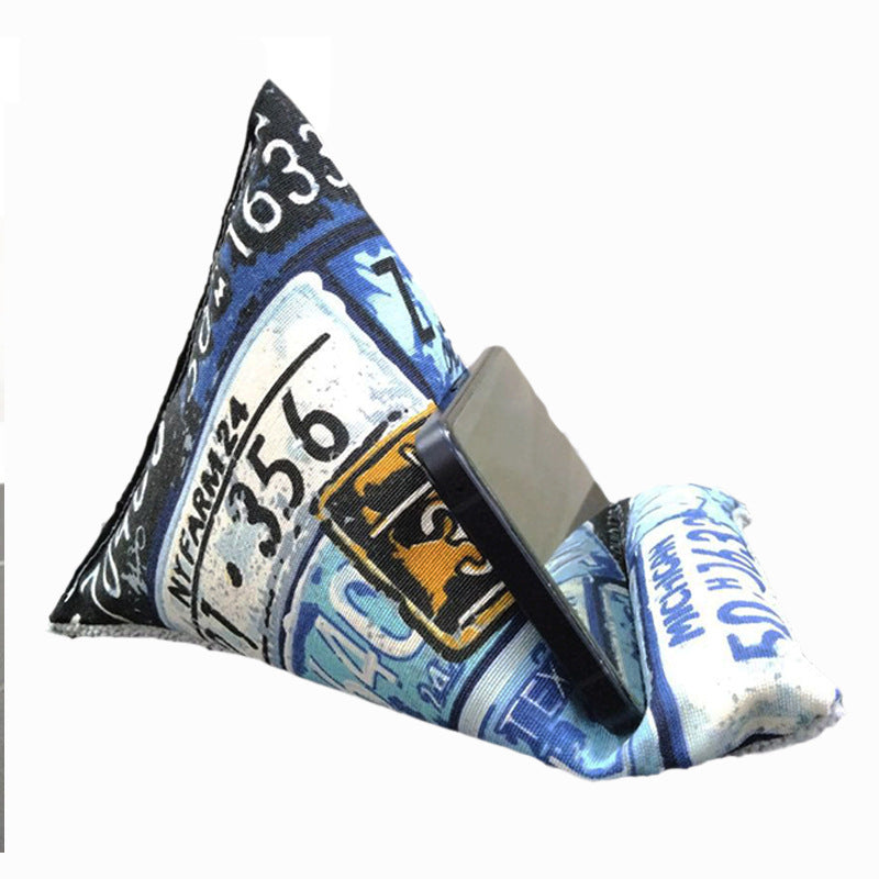 Support Mobile en Tissu – Design Géométrique & Confort Mains Libres