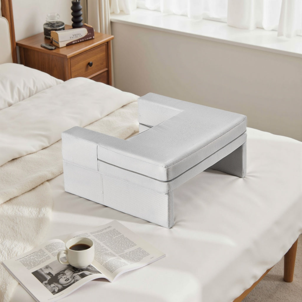 Coussin de Lecture Ergonomique – Soutien Stable pour Dos, Mains et Taille